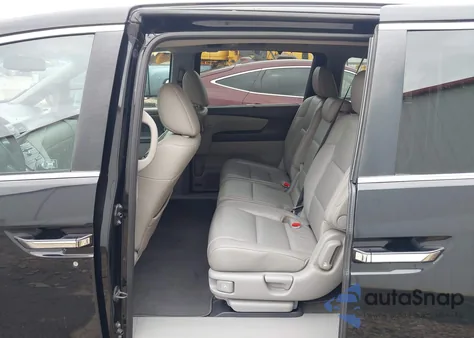 2011 Honda Odyssey Ex-L из США, поврежденный, VIN 5FNRL5H66BB093695